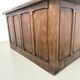 Solid oak trade counter, six drawers, France, circa 1920.