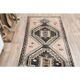 1970s Turkish Oushak Handmade Wool Cotton Orange Runner Rug 92x331