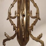 Bronze Modernist wall lamp. Spain, 1930s.