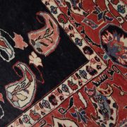 Tapis persan persan vintage fait main- 132x162cm
