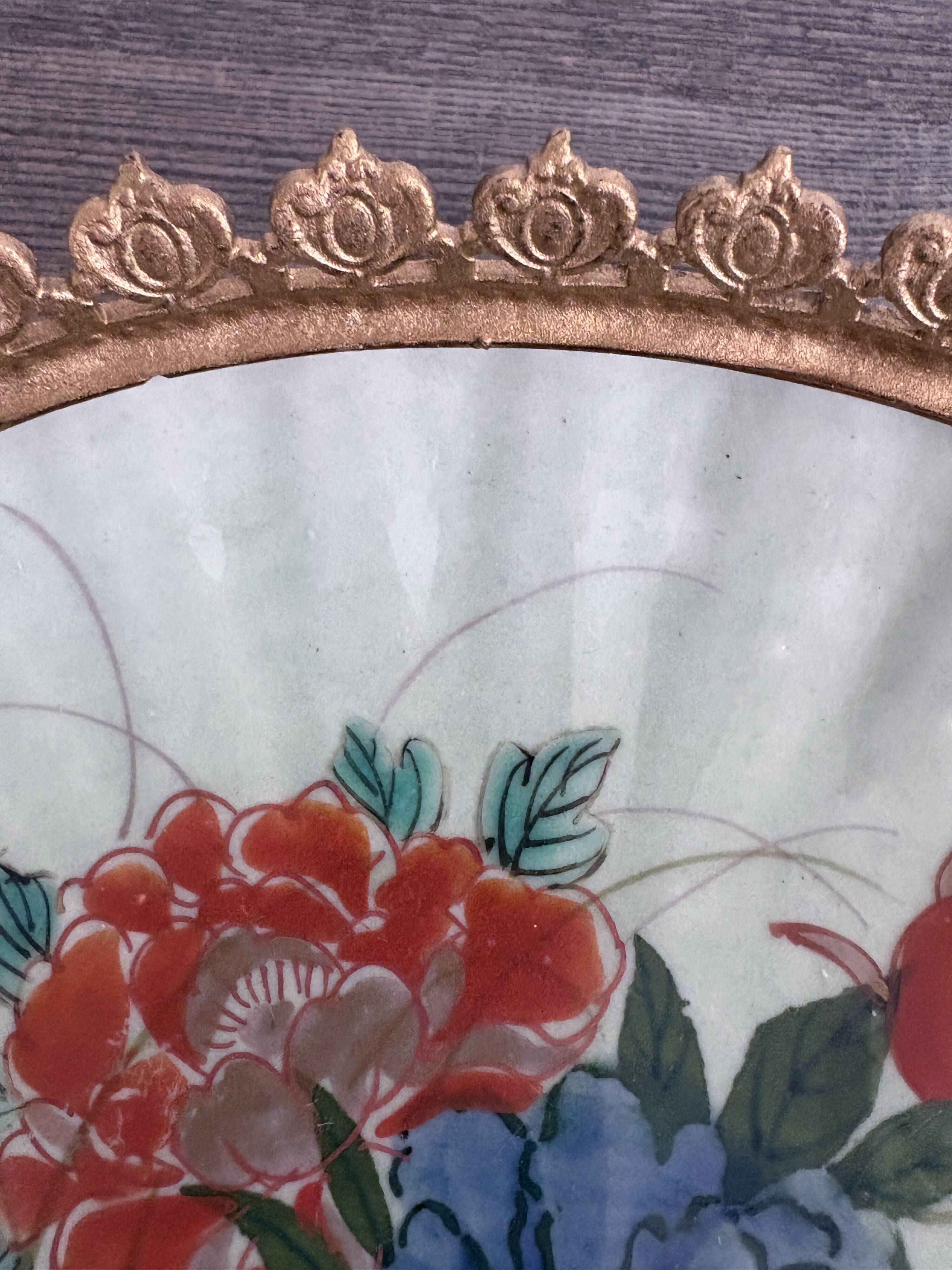 Antique celadon porcelain bowl mounted in gilded bronze, 19th century.