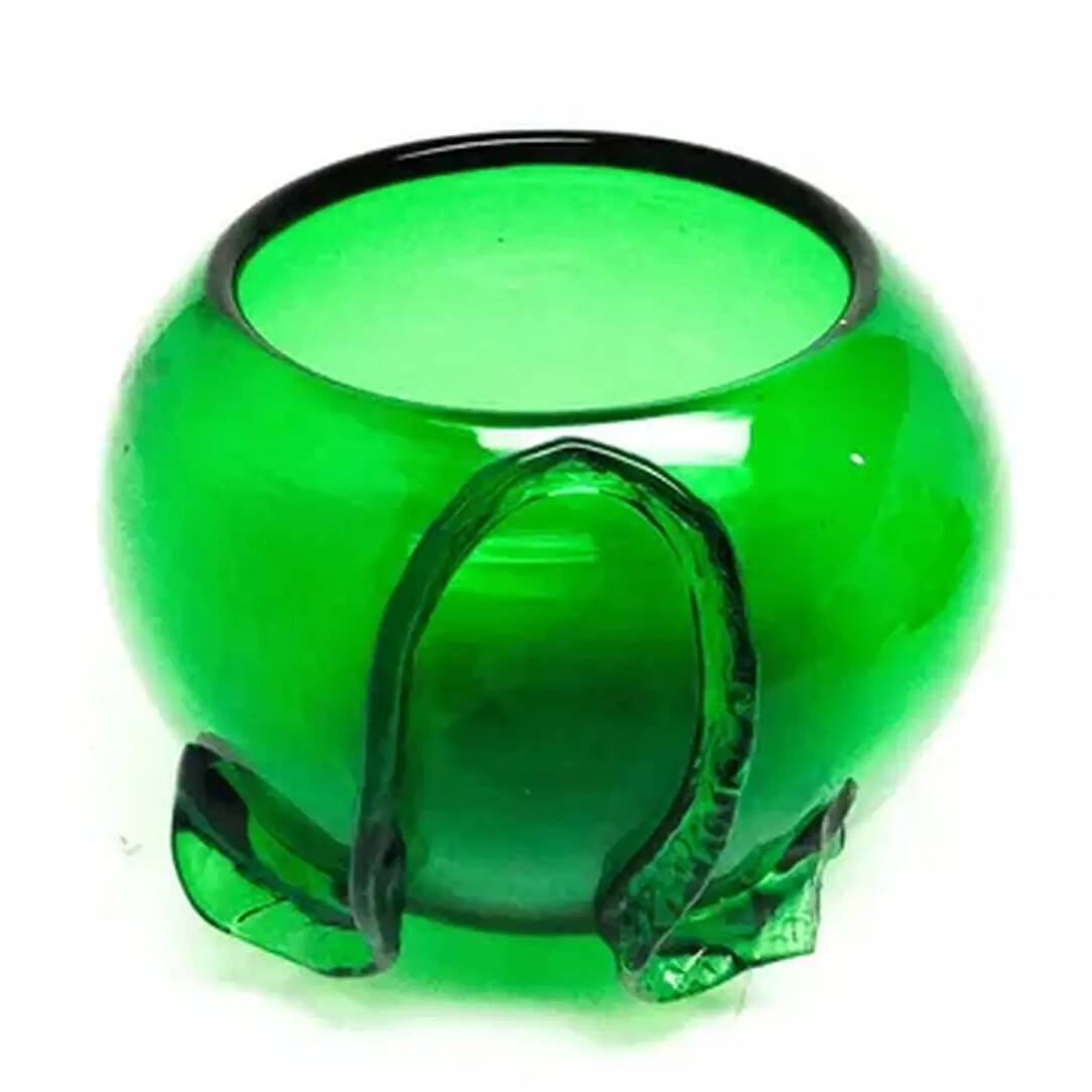 Vase, purple glass, designed by J. Słuczan-Orkusz, Poland, 1970s