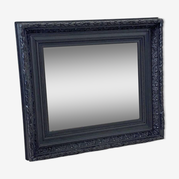 Black Louis XVI style mirror