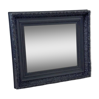 Black Louis XVI style mirror