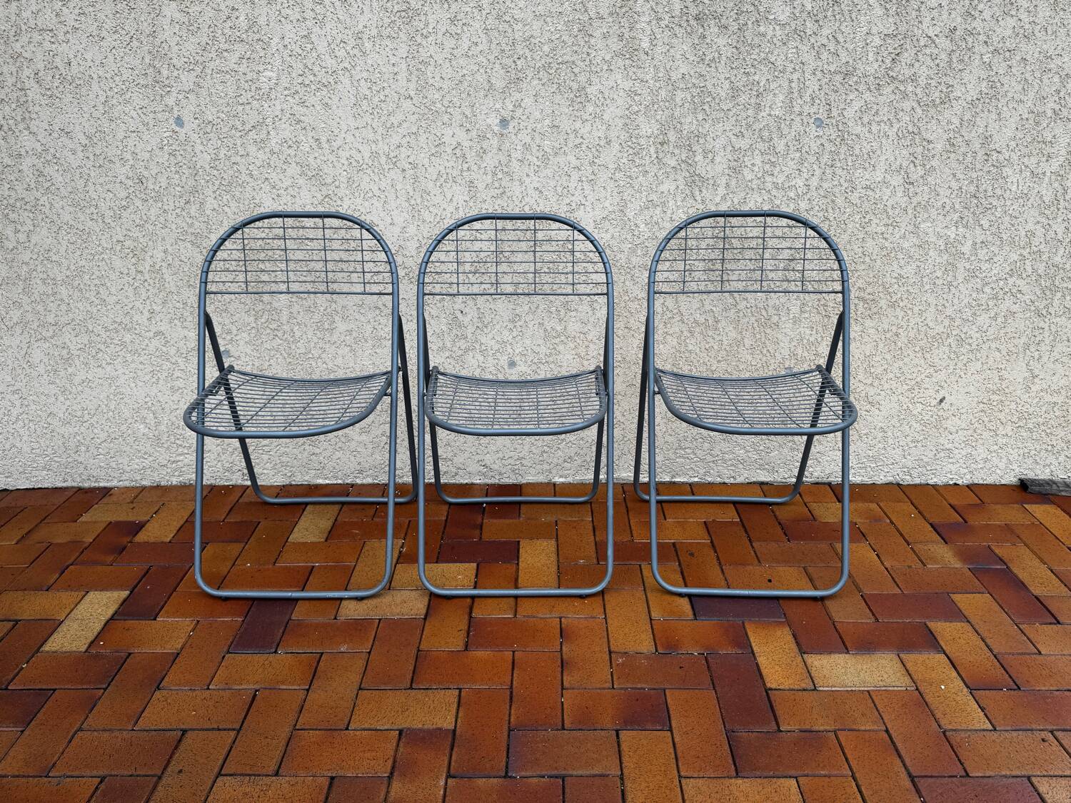 Chaises pliantes vintage Åland par Niels Gammelgaard pour Ikea, set de 6