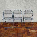 Chaises pliantes vintage Åland par Niels Gammelgaard pour Ikea, set de 6