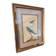 Golden table Blue birds Antique framed, Paris Gallery