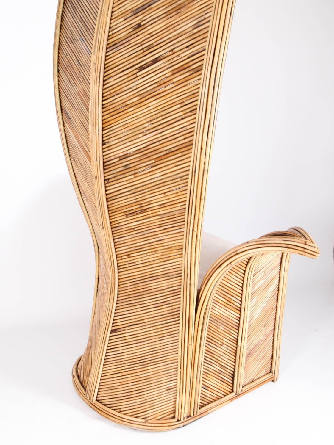Rattan armchair
