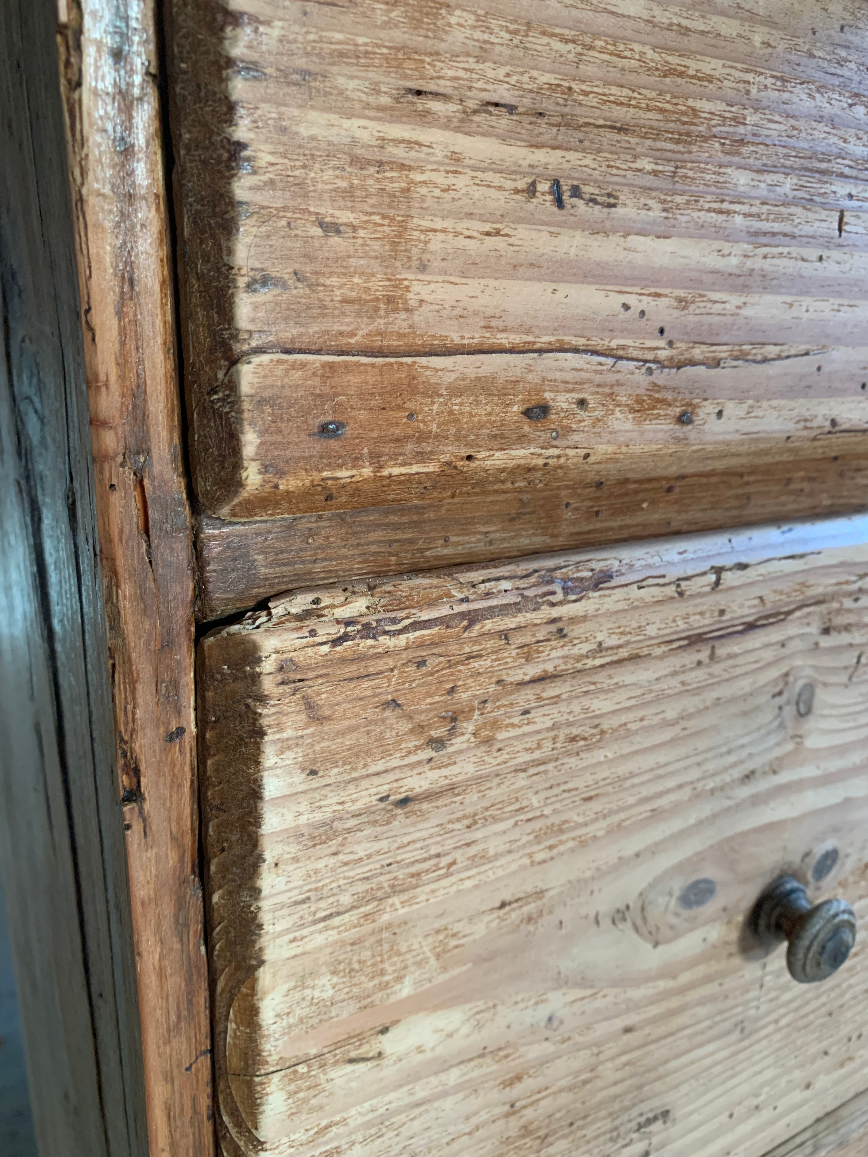 Vintage workshop haberdashery chest of drawers