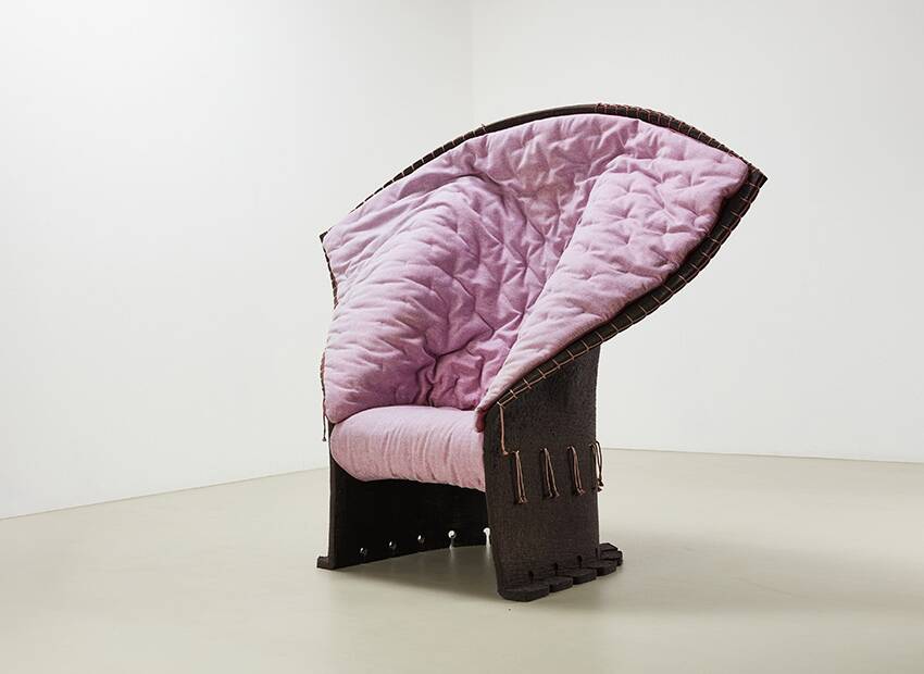 Gaetano Pesce I Feltri Lounge Chair for Cassina Italy 1987