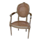 Louis XVI caned armchairs