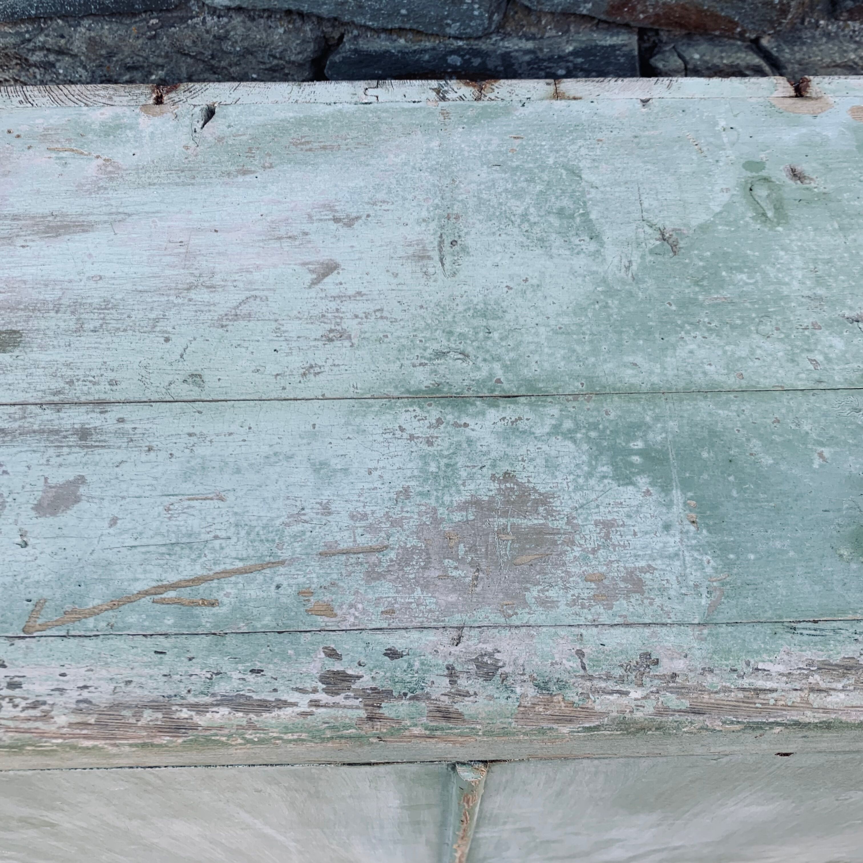 Vintage water green furniture