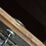 Wooden filing cabinet from the 1950s