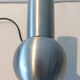 Adjustable wall lamp in brushed aluminum 1960/70