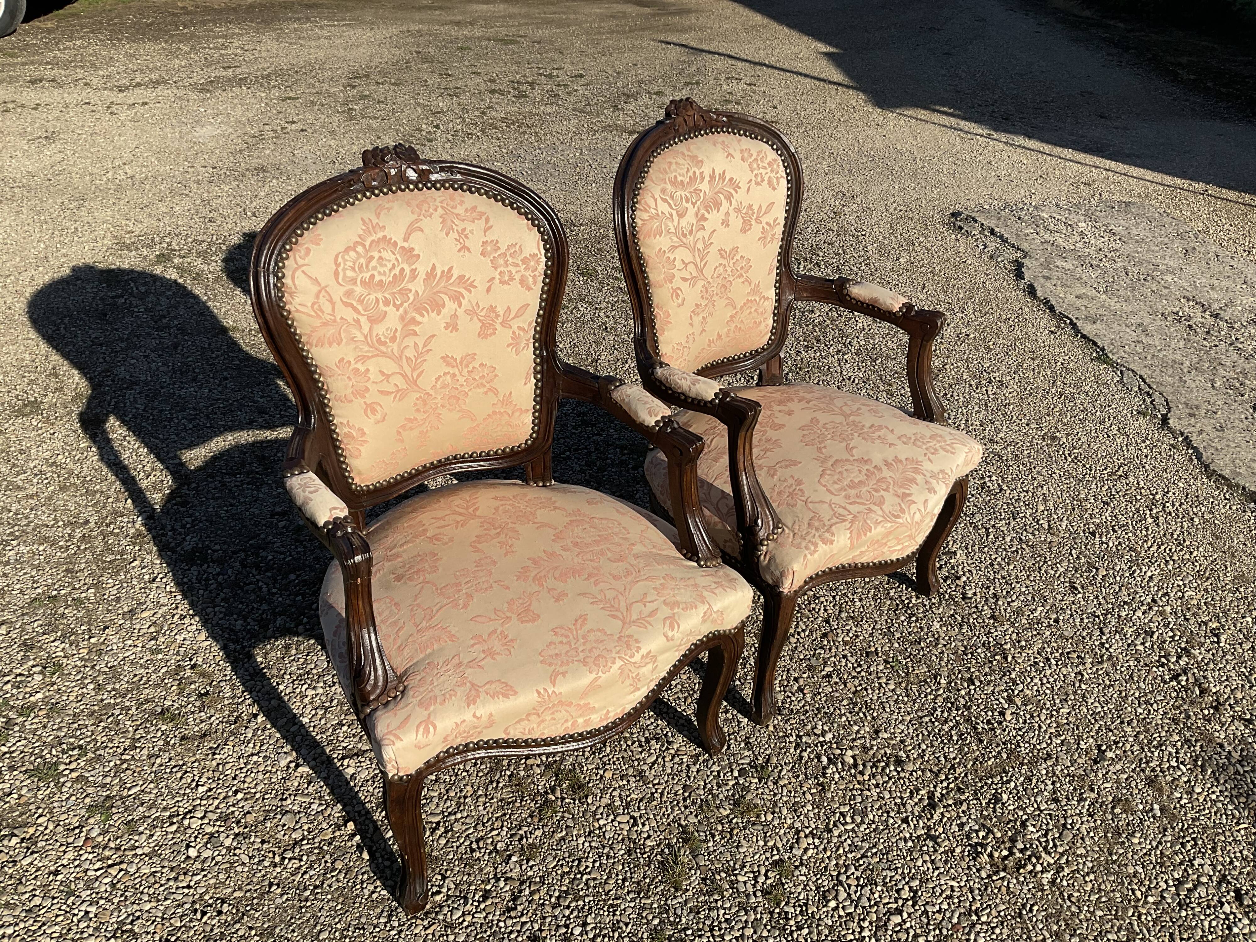 Pair of armchairs.