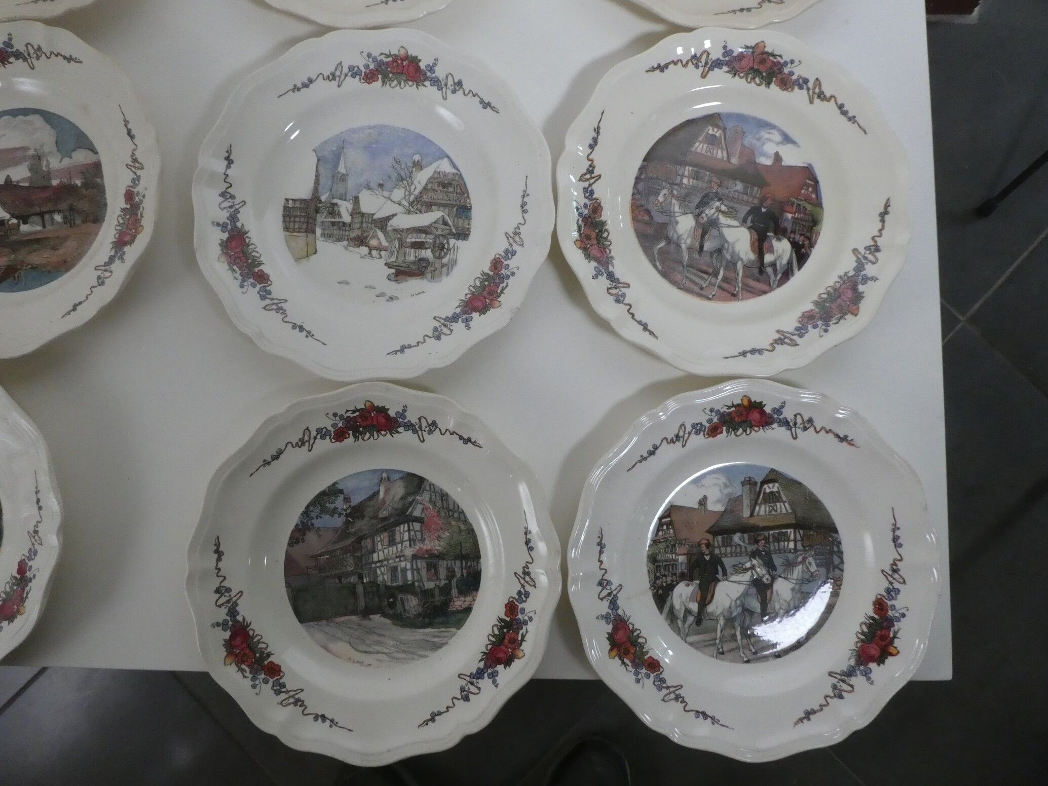 Flat plates "obernai"
