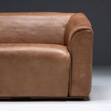 De Sede DS-47 bullhide leather sofa, Switzerland, 1970s