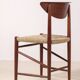 6x Peter Hvidt & Orla Mølgaard-Nielsen dining chair Model 316 in teak