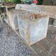Pair of cast iron planters