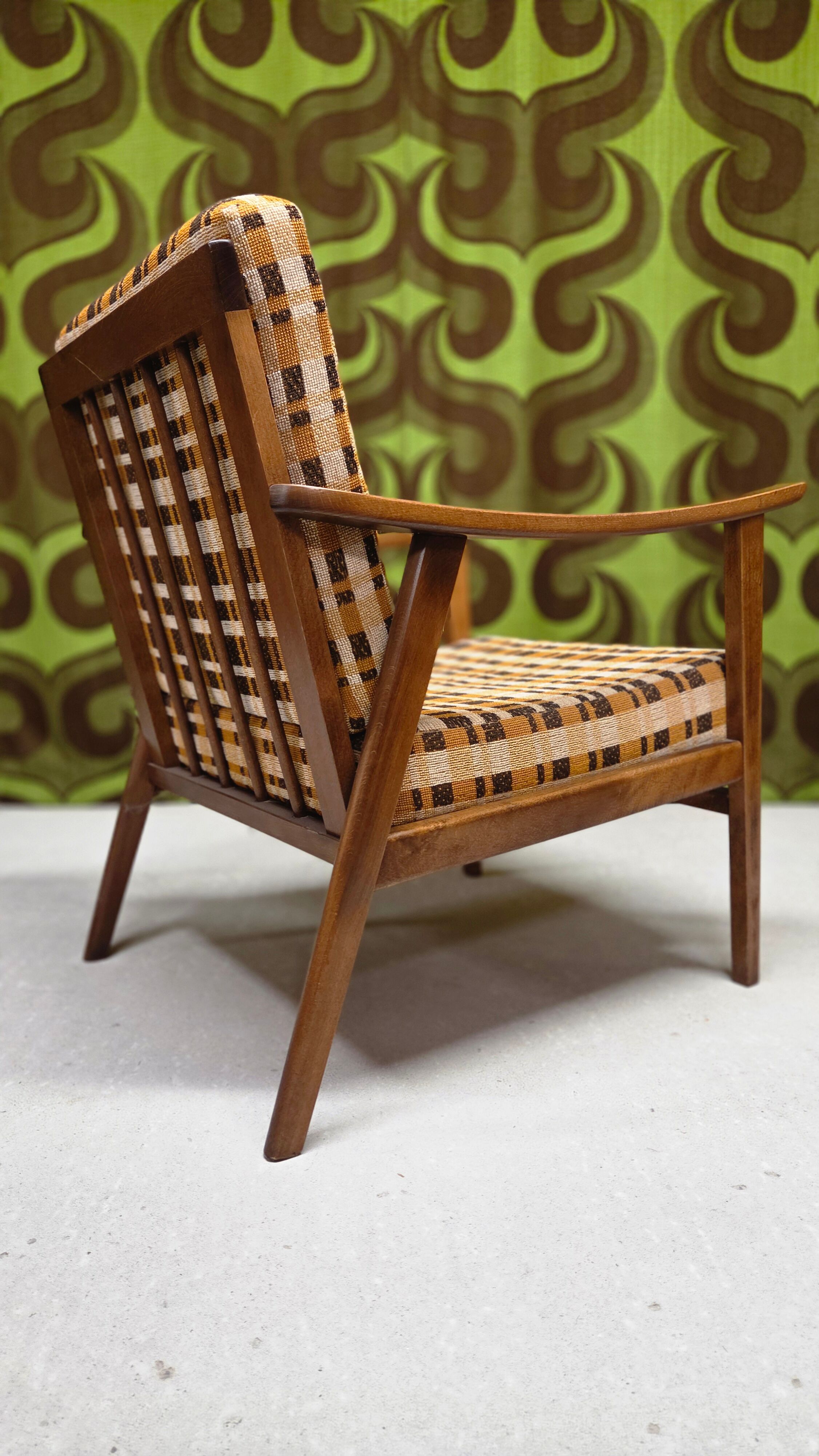 Fauteuil Scandinave 1970" vintage