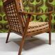 Fauteuil Scandinave 1970" vintage