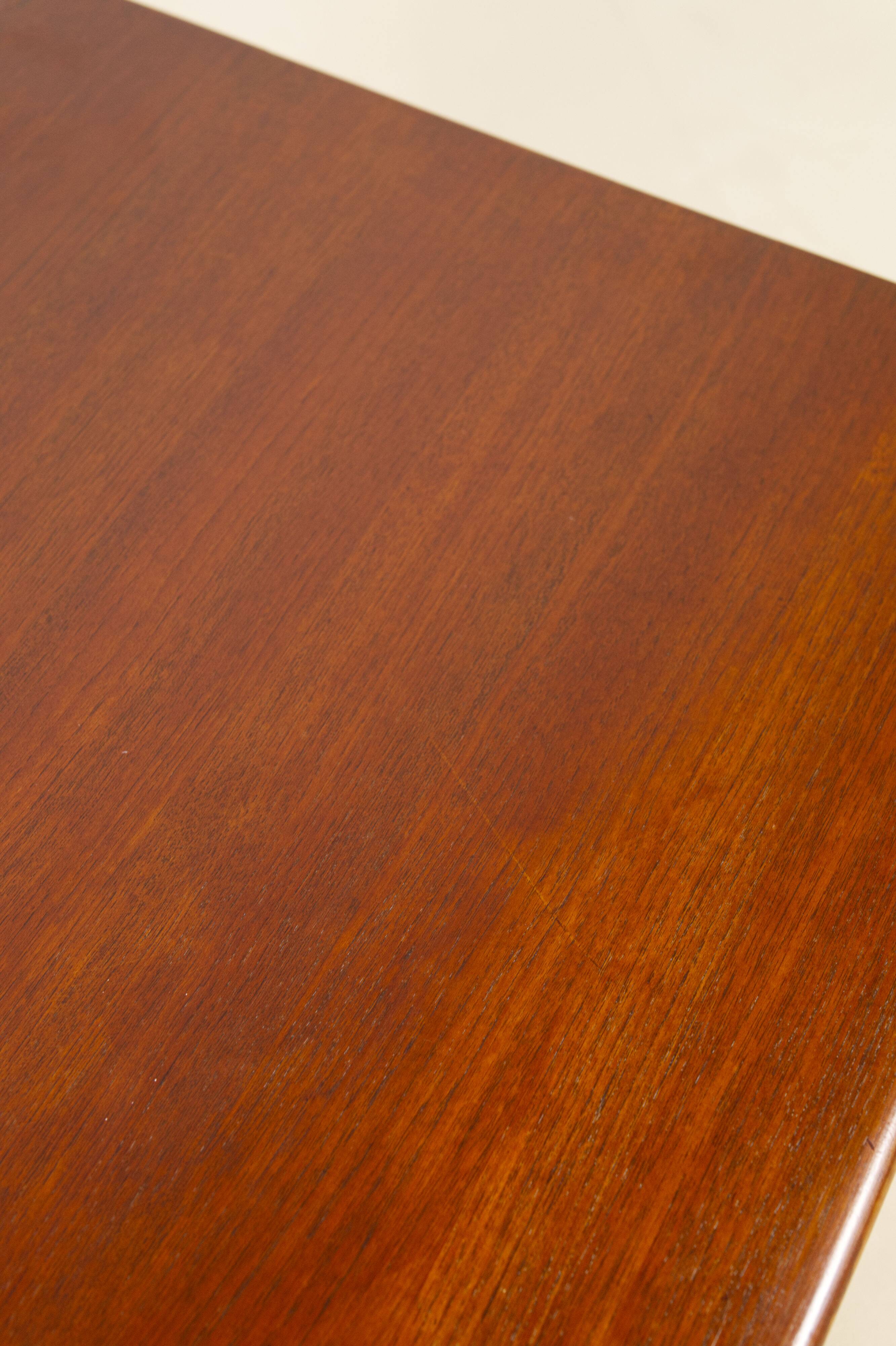 Hans Wegner AT-15 Solid Teak and Oak Coffee Table for Andreas Tuck