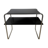 Bauhaus coffee table with two levels by Marcel Breuer for Thonet