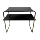 Bauhaus coffee table with two levels by Marcel Breuer for Thonet