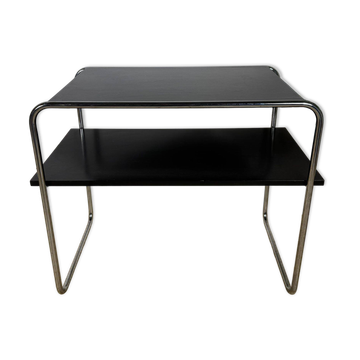 Table basse Bauhaus à deux niveaux par Marcel Breuer pour Thonet