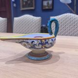 Painted ceramic candlestick – Deruta