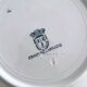 6 flat plates in iron earth “Croix de Lorraine” Saint Amand and Hamage