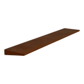 Vintage Scandinavian design teak wall shelves