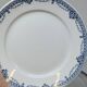 8 Old St Amand Flat Plates, Turgot Art Deco Model