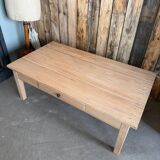 Large farmhouse coffee table (refurbished)