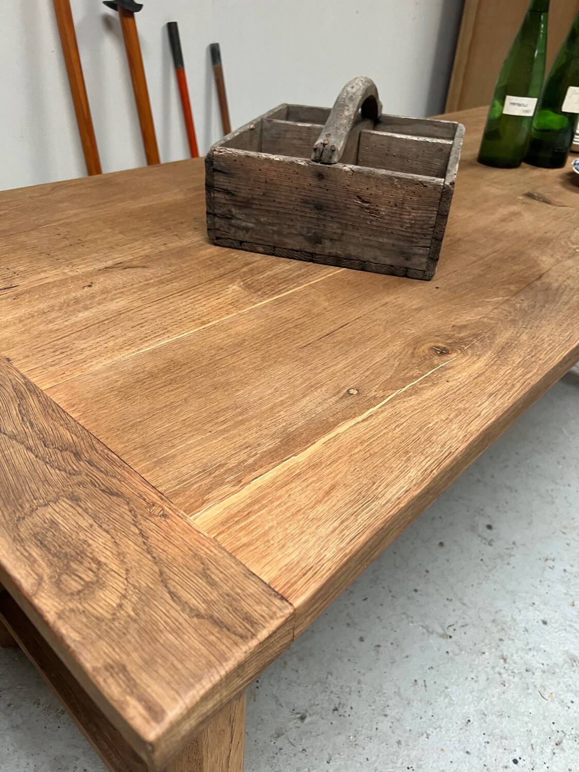 Ancienne table de ferme en chêne
