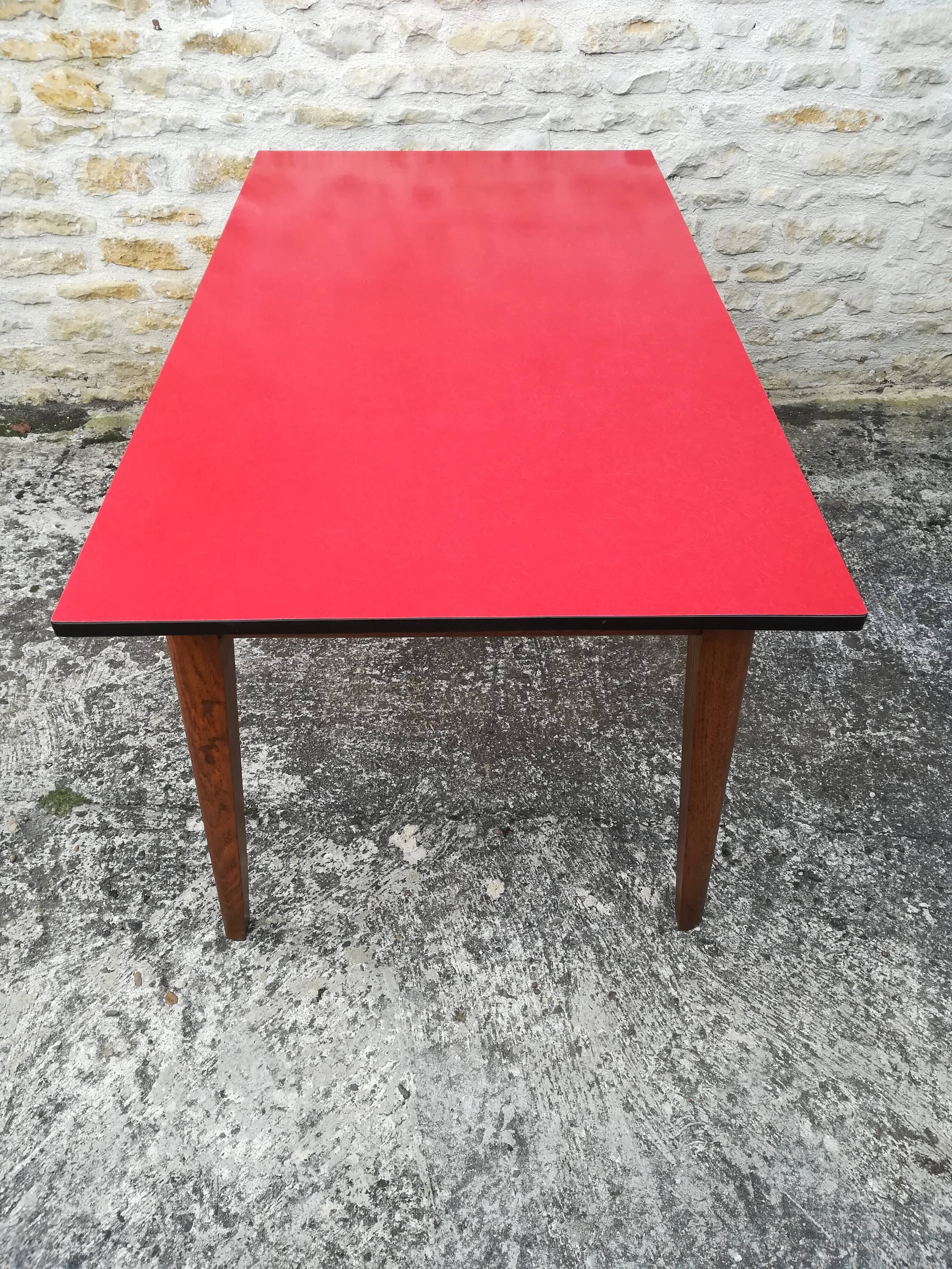 Table top formica oak base