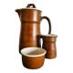Set de service à thé café par Stig Lindberg pour Gustavsberg