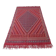 Vintage Tunisian Berber Nomadic Tribal Rug Old Red Diamond Pattern