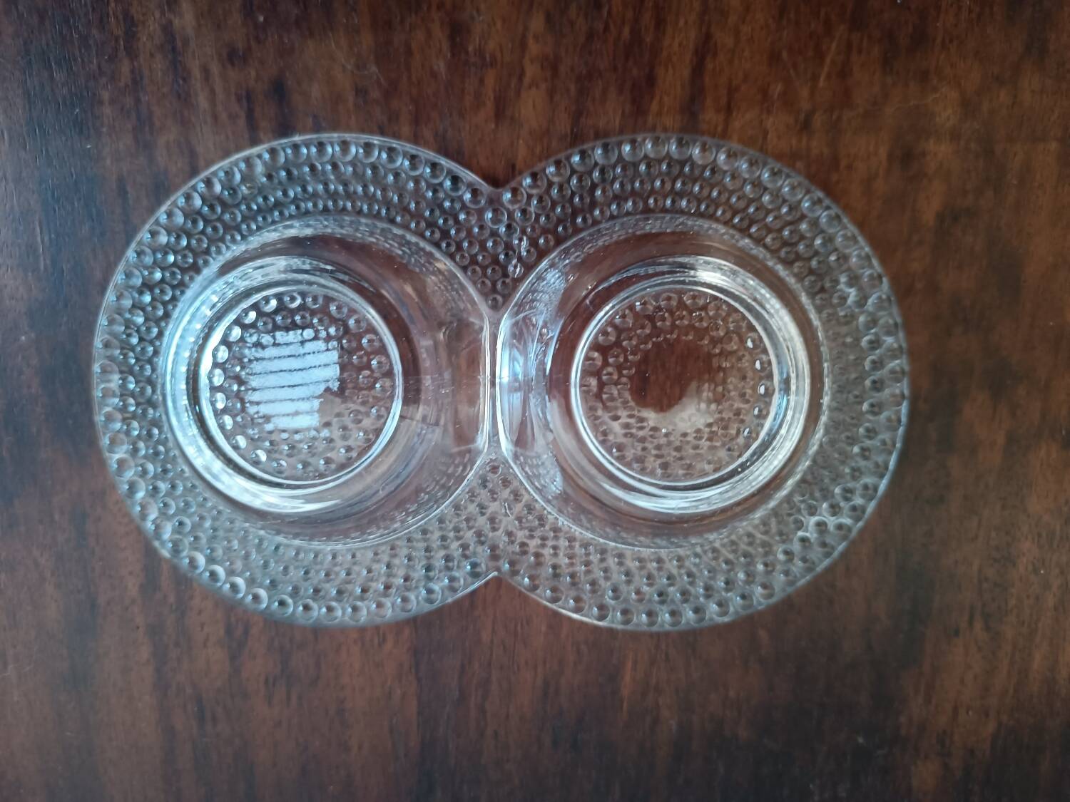 Crystal salt and pepper shakers