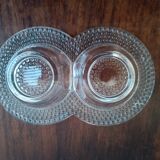 Crystal salt and pepper shakers