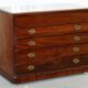 Robert Gillows II 1790 Library Desk Solid Wood with Leather Slope