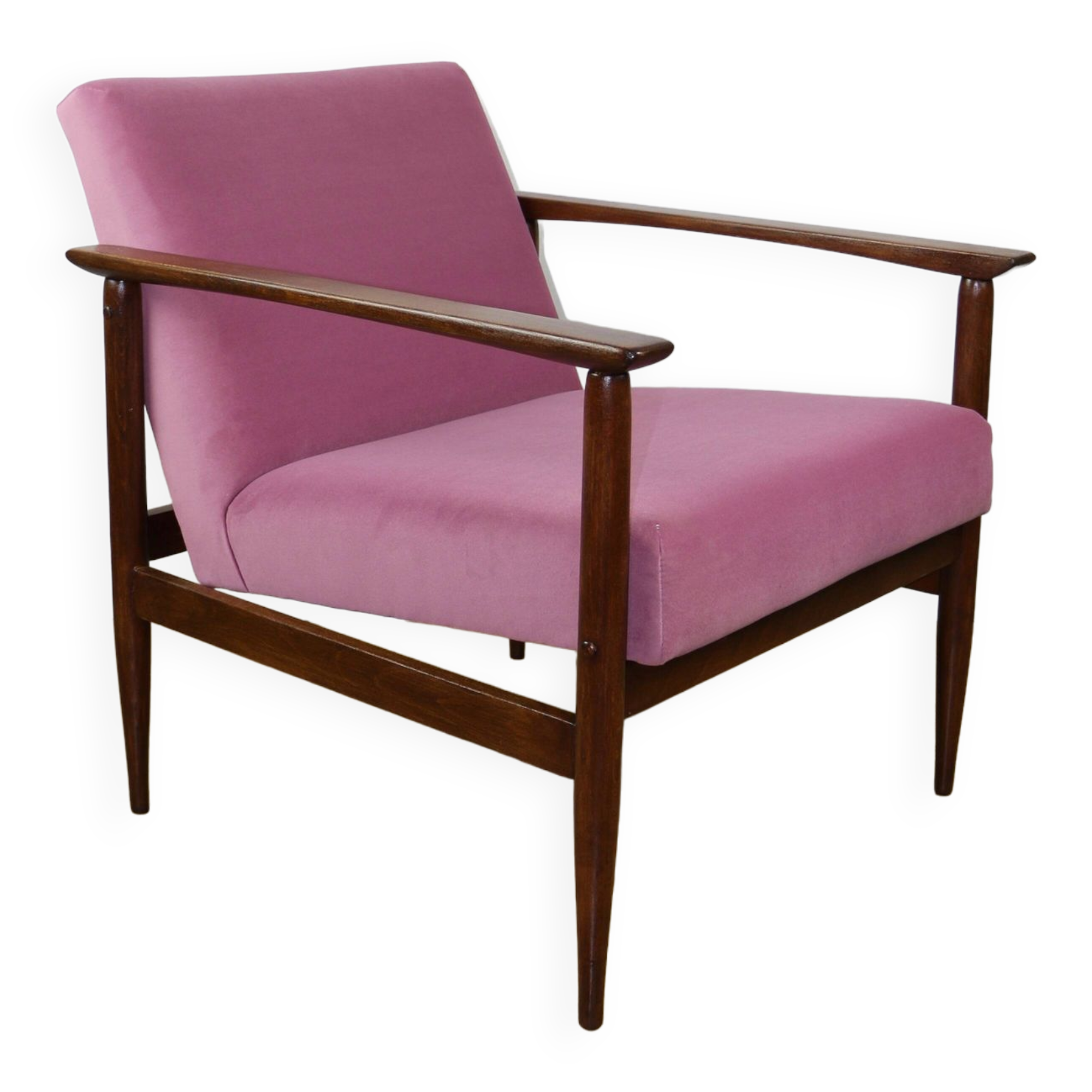 Vintage Pink Easy Chair, 1970s
