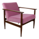 Vintage Pink Easy Chair, 1970s