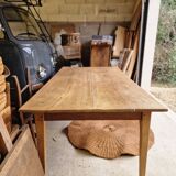 Oak farmhouse table