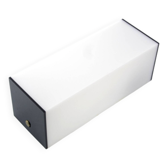 Minimal vintage sixties perspex bathroom light