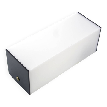 Minimal vintage sixties perspex bathroom light