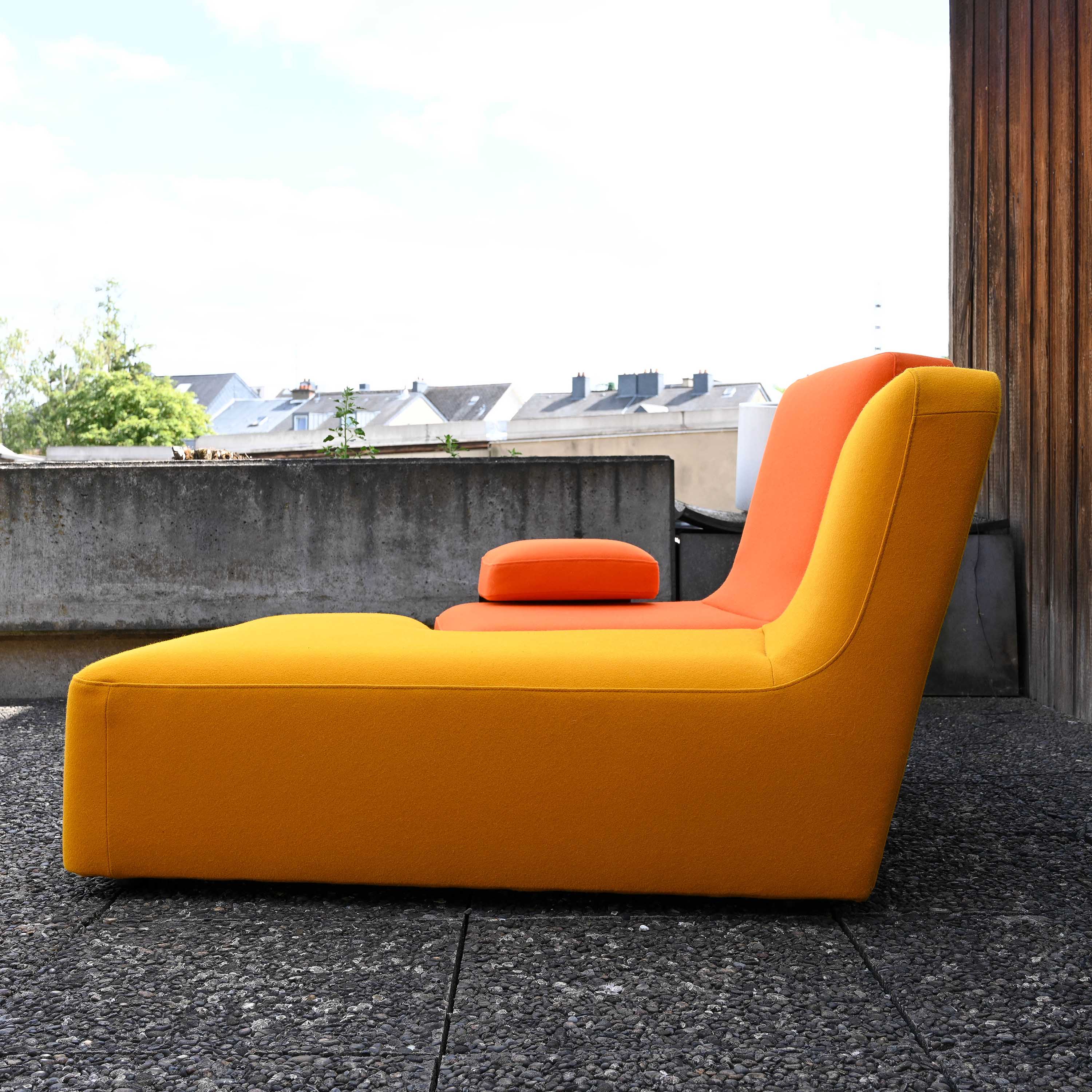 Modular sofa Confluences model " Toi et Moi Chair " designed by Philippe Nigro for Ligne Roset