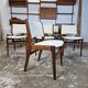 8x restored Erik Buch vintage 1960s Danish chair teak