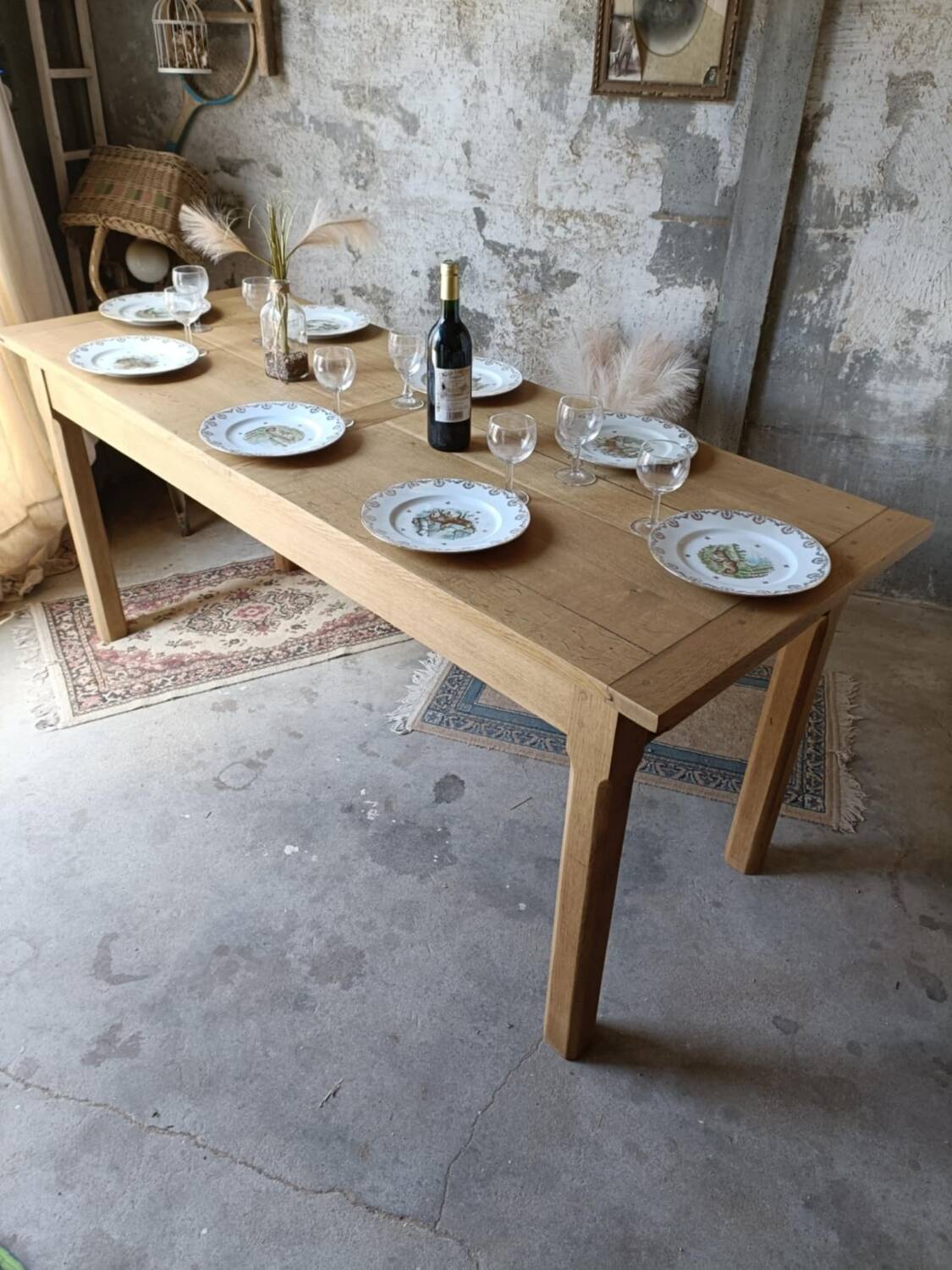Farmhouse table
