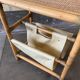 Porte-revues en bambou vintage